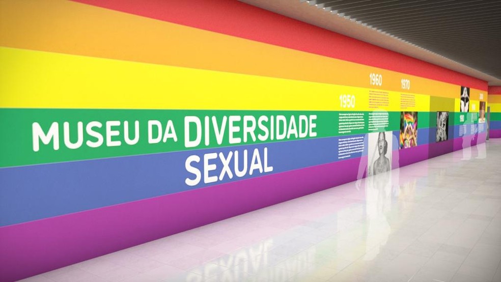Governo divulgou projeto de ampliação do Museu da Diversidade Sexual – Foto: Divulgação/Governo de São Paulo