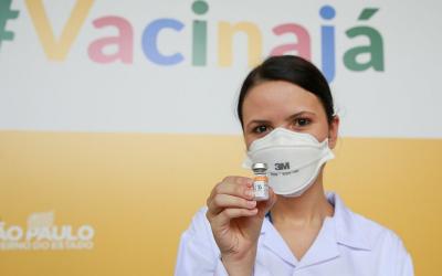 São Paulo vacina mais de 100 mil crianças em um dia